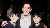 In Newsies, Ben Fankhauser plays big brother Davey to Matthew Schechter and Lewis Grosso. 