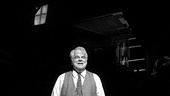 Philip Seymour Hoffman as Willy Loman in Death of a Salesman. 