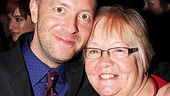 Once opening night – John Tiffany and mother   