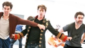 Peter and the Starcatcher Rehearsal – Adam Chanler-Berat – Christian Borle – Kevin Del Aguila