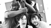 Peter and the Starcatcher Rehearsal – Isaiah Johnson – Carson Elrod – Matt D’Amico – Teddy Bergman 