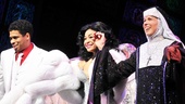 Chester Gregory and Carolee Carmello officially welcome Raven-Symoné into the Broadway club.