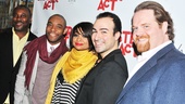 Raven-Symoné Opening Night in Sister Act – Kingsley Leggs – Demond Green - Raven-Symoné – Caesar Samayoa – John Treacy Egan 