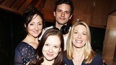 Molly Ranson (center) is surrounded by the adults in Carrie’s life, Carmen Cusack, Wayne Alan Wilcox and Marin Mazzie.