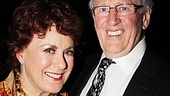 Judy Kaye is honored that her Sweeney Todd co-star Len Cariou came to celebrate with her on opening night.