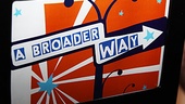 A Broader Way – Event with Idina Menzel – sign