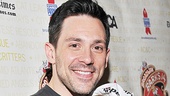 This adorable puppy Dolores isn’t enjoying being in Steve Kazee’s arms nearly as much as Once fans would!