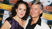 Jenn Harris stars as Clarice Starling opposite David Garrison's Dr. Hannibal Lecter in Silence! The Musical
