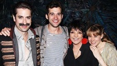 Liza Minnelli and more at Peter and the Starcatcher – Matthew Saldivar – Adam Chanler-Berat – Liza Minnelli – Celia Keenan-Bolger