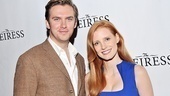 In The Heiress, Dan Stevens and Jessica Chastain play a handsome suitor and the object of his affection, respectively.