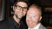 Look at these lovebirds! Justin Mikita and Broadway vet (and Modern Family superstar) Jesse Tyler Ferguson look dapper.