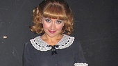 “For this quick change, I get the wig on, then wait for the other girls to leave before I get my costume on. Then I sing ‘(Who Wears) Short Shorts’ offstage and push on the bar for ‘Cry For Me.’”