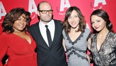 What Rhymes with America stars Da’Vine Joy Randolph, Chris Bauer, Seana Kofoed and Aimee Carrero arrive for their opening night party.