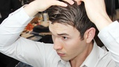 Backstage at ‘Sweet Smell of Success’ — Brenan Davies