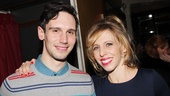 Cock star Cory Michael Smith hangs out with Picnic supporting player Maddie Corman.