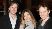 Josh Hamilton, Callie Thorne and Sam Rockwell reunite at Picnic (the trio starred in the 2005 film The F Word).