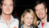 Benjamin Walker hangs out with Mamie Gummer and Dylan Baker.