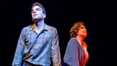 Zachary Quinto as Tom and Cherry Jones as Amanda in Glass Menagerie.