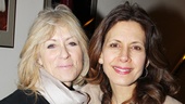 Tony winner Judith Light embraces Jessica Hecht, her co-star in the forthcoming The Assembled Parties. 