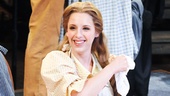 Jessie Mueller dazzles on stage as the comically naïve Carrie.
