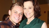 Billy Magnussen plays Spike, the young lover of Sigourney Weaver’s movie star character, Masha. 