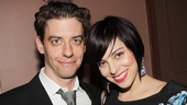 Smash co-stars Christian Borle and Krysta Rodriguez flash a smile at the annual MCC Theater gala.