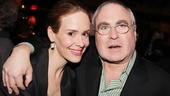 Roundabout Artistic Director Todd Haimes wraps his arm around Talley’s Folly beauty Sarah Paulson.