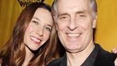 Keith Carradine and his wife Hayley Dumond unwind at the post-show party.