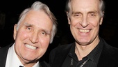 The real JD Drew is thrilled to meet the man who plays him onstage, Keith Carradine.