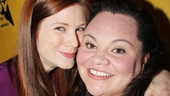 Dressing roommates Allison Case and Keala Settle are thrilled to bring Hands on Hardbody to Broadway.