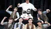 Newsies- Garett Hawe- Ryan Breslin- Brendon Stimson- Mauro Castano- Tommy Bracco-Aaron J. Albano -Evan Kasprzak