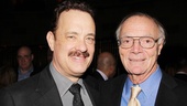 Tom Hanks bonds with Nora Ephron’s widower, author Nick Pileggi.