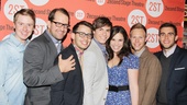 The Dogfight company is here to support Second Stage’s newest production: Steven Booth, James Moye, Benj Pasek, Derek Klena, Lindsay Mendez, Justin Paul and Josh Segarra.