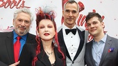 Kinky Boots Opening- Harvey Fierstein- Cyndi Lauper- Jerry Mitchell- Stephen Oremus
