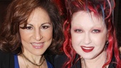  Kinky Boots Opening- Kathy Najimy- Cyndi Lauper 