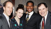 Cast members Joey Slotnick, Rachel Brosnahan, Billy Eugene Jones and Richard Kind have reason to celebrate!
