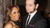 This guy! Deborah Cox gives props to the man of the hour, her Jekyll co-star Constantine Maroulis.