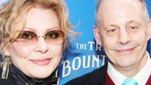 Tony winner Elizabeth Ashley is joined on the red carpet by Broadway producer Jeffrey Richards.