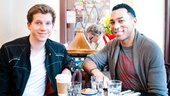 These two fascinating fellas are busy entertaining audiences on Broadway, but they still find time to hang out.
