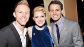 2013 Tony Nominee Brunch — Justin Paul — Annaleigh Ashford — Benj Pasek