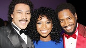 Beautiful Brandy gets between Tony nominee Charl Brown (as crooner Smokey Robinson) and Bryan Terrell Clark (as sex icon Marvin Gaye).