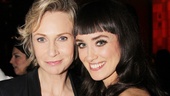 Jane Lynch and her new Annie co-star Brynn O’Malley look lovely at the opening night party at Ruby Foo's!