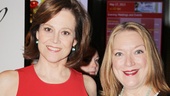Sigourney Weaver rocks a photo op with her fellow Vanya and Sonia and Masha and Spike headliner, Tony nominee Kristine Nielsen.