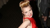 Tony nominated Kinky Boots star Annaleigh Ashford strikes a pretty pose.