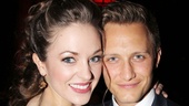 Cinderella star Laura Osnes gets close with her real-life prince, husband Nathan Johnson.