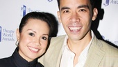 Theater legend Lea Salonga shares a bond with Here Lies Love winner Conrad Ricamora.