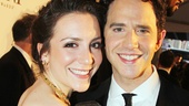 Tony Red Carpet- Jessica Hershberg- Santino Fontana