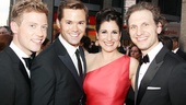 Tony Red Carpet- Barrett Foa- Andrew Rannells- Stephanie J. Block- Sebastian Arcelus