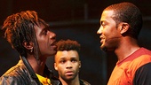 Saul Williams as John, Dyllon Burnside as Anthony & Joshua Boone as Darius in Holler If You Hear Me