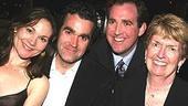 Inishmore Broadway Opening - Jennifer Prescott - Brian d'Arcy James - brother and mom